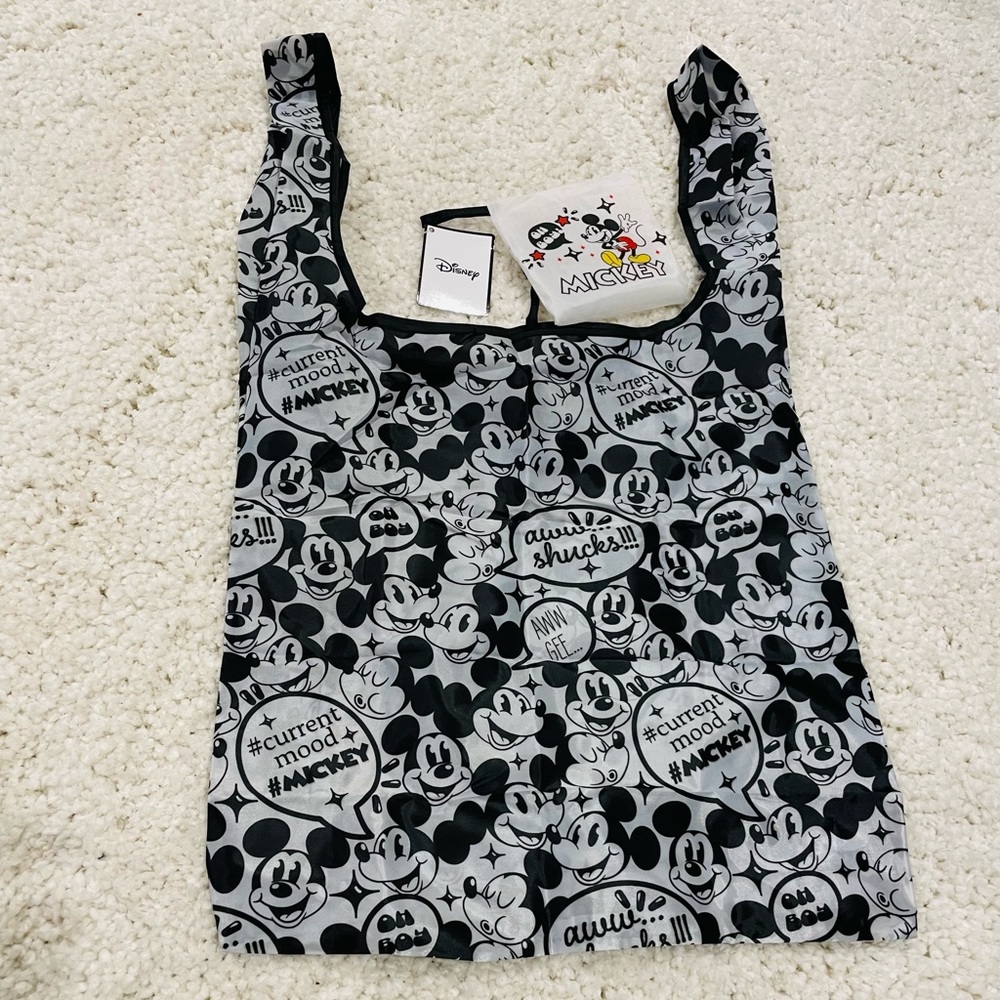 💙Disney Mickey Mouse Grey And Black Compact Tote Bag💙